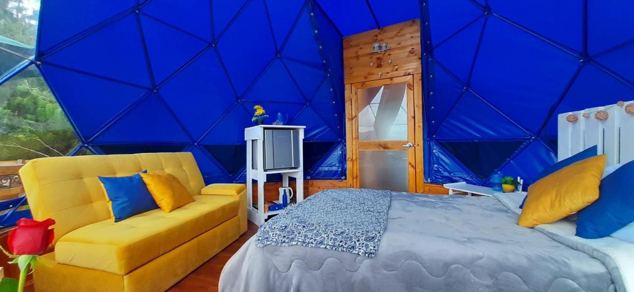 Glamping Blue Hotel Гуатавита Екстериор снимка