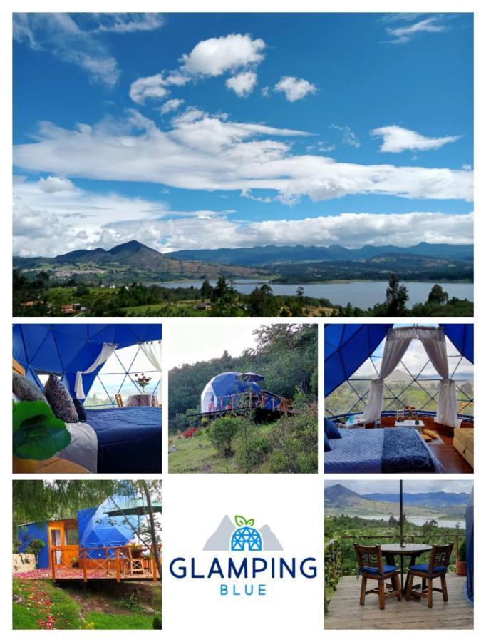 Glamping Blue Hotel Гуатавита Екстериор снимка