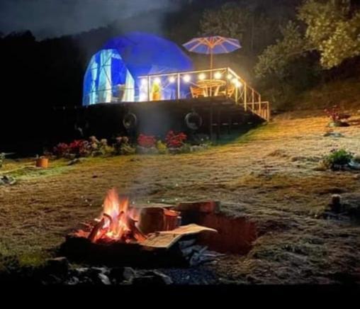 Glamping Blue Hotel Гуатавита Екстериор снимка