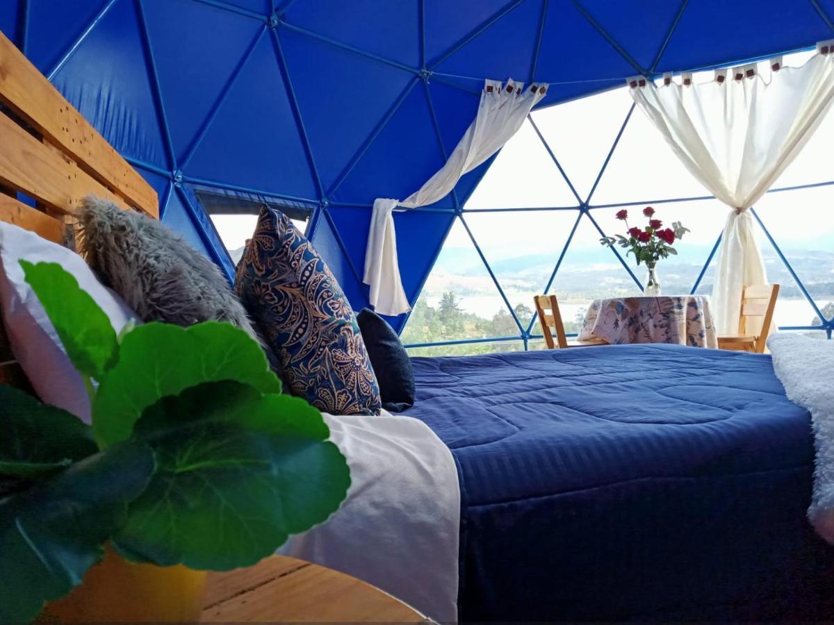 Glamping Blue Hotel Гуатавита Екстериор снимка